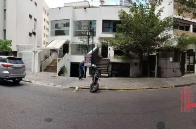 Prédio comercial para locação, com 4 pavimentos, sub-solo com jardim, com 371,43 m² - higienópolis