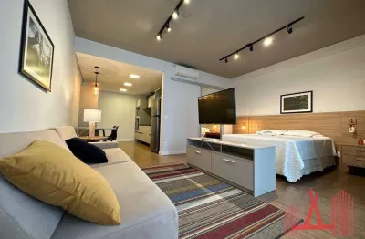 Apartamento studio para locação com 1 dormitório, com 61 m² - itaim bibi