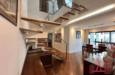 Cobertura com 3 dormitórios à venda, 214 m² por r$ 1.650.000,00 - bosque da saúde - são paulo/sp