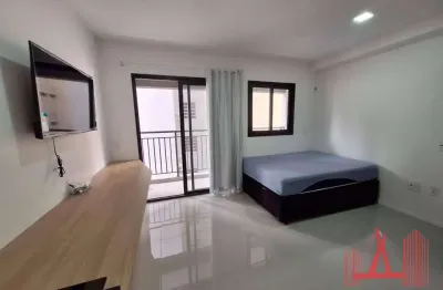 Apartamento studio mobiliado para locação com 1 dormitório, com 26 m² - consolação