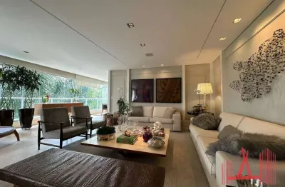 Apartamento com 3 dormitórios à venda, 274 m² por r$ 5.650.000,00 - campo belo - são paulo/sp
