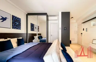 Studio com 1 dormitório para alugar, 35 m² - consolação - são paulo/sp