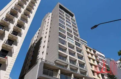 Apartamento studio mobiliado à venda ou locação com 1 dormitório, com 27 m² - consolação