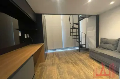 Studio mobiliado com 1 dormitório para locação, com 30 m² - perdizes