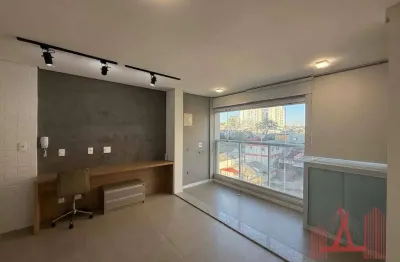 Apartamento studio novo para locação com 1 dormitório, com 27 m² - vila clementino