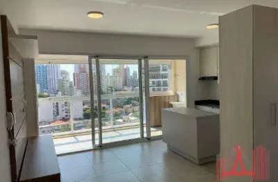 Apartamento studio para locação com 1 dormitório, 1 vaga de garagem, com 50,31 m² - vila madalena