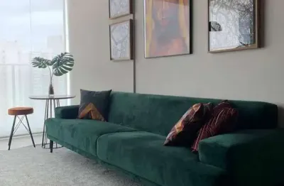 Studio com 1 dormitório para alugar, 45 m² por r$ 7.020,20/mês - moema - são paulo/sp