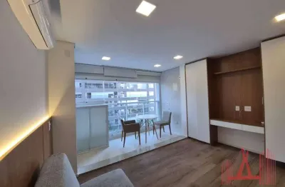Apartamento studio mobiliado para locação com 1 dormitório, com 27 m² - vila clementino