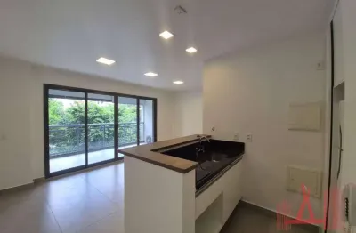 Apartamento studio para locação com 1 dormitório, 1 vaga de garagem, com 41 m² - vila madalena