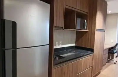 Apartamento garden mobiliado para locação com 1 dormitório, com 32 m² - vila pompéia