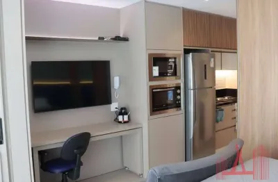 Studio lindíssimo com 1 dormitório para alugar, 26 m² - vila clementino - são paulo/sp