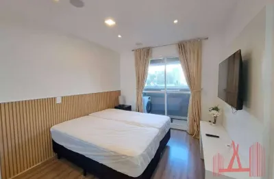 Apartamento stúdio mobiliado para locação com 1 dormitório, com 23 m² - belém