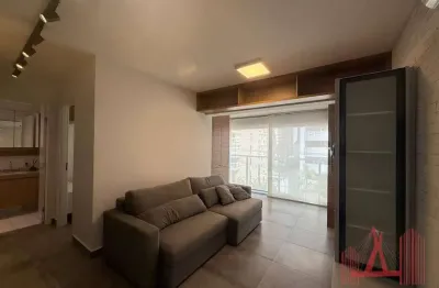 Apartamento mobiliado para locação com 1 dormitório, 1 vaga de garagem, com 40 m² - moema