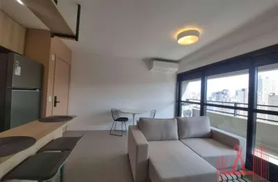 Apartamento mobiliado à venda ou locação com 2 dormitórios, 1 vaga de garagem, com 69 m² - pinheiros