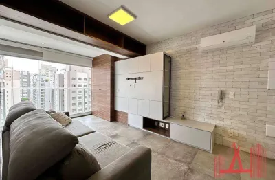 Apartamento com 1 dormitório para alugar, 40 m² - indianópolis - são paulo/sp