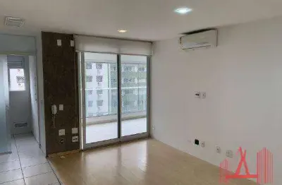Apartamento para locação com 1 dormitório, 1 vaga de garagem, com 52 m² - bela cintra