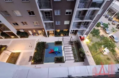 Apartamento mobiliado com 1 dormitório para locação, com 28 m²- chácara santo antônio