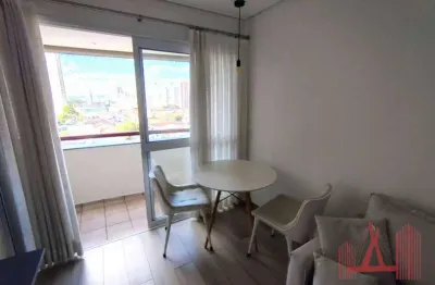 Apartamento mobiliado à venda com 1 dormitório, 1 vaga de garagem, com 33 m² - ipiranga