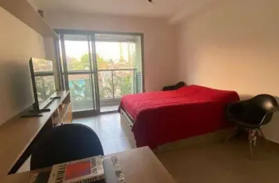 Studio mobiliado para locação com 1 dormitório, com 27 m² - vila clementino