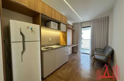 Apartamento com 1 dormitório para alugar, 30 m² - pinheiros - são paulo/sp