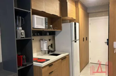 Studio mobiliado para locação com 1 dormitório,  com 27 m² - vila clementino