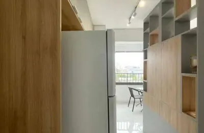 Studio mobiliado para locação com 1 dormitório, com 28 m² - mooca