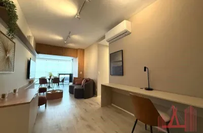 Apartamento MOBILIADO para Locação com 2 dormitórios, 1 vaga de garagem, com 70 m² - Pinheiros
