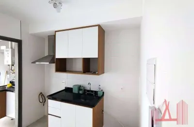 Apartamento SEMIMOBILIADO para Locação com 1 dormitório, 1 vaga de garagem, com 50 m² - Vila Mariana