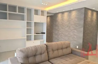 Apartamento MOBILIADO para Locação com 3 suítes, 2 vagas de garagem, com 133 m² - Brooklin