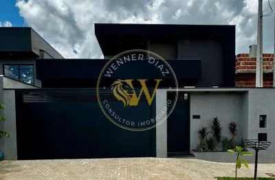 Casa térrea moderna no setsul ii – acabamentos premium e projeto contemporâneo