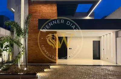 Casa de alto padrão à venda | obra moderna – condomínio fechado