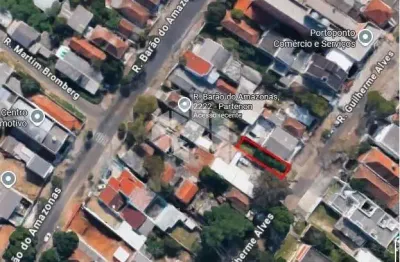 Terreno no bairro partenon | excelente potencial para construção com duas frentes