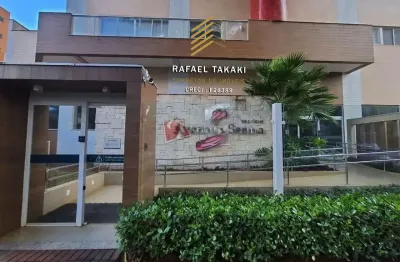 Apartamento mobiliado a venda no condomínio edifício ayrton senna - zona 03