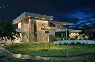 Casa de condomínio sobrado para venda possui 495 metros quadrados com 4 quartos