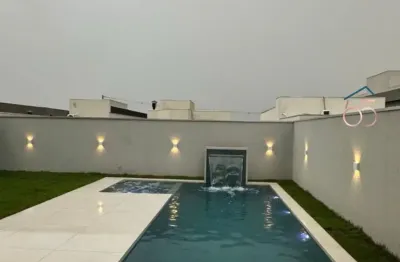 Linda casa sobrado no condominio beveldere ii, de 235m2,  em cuiabá-mt.