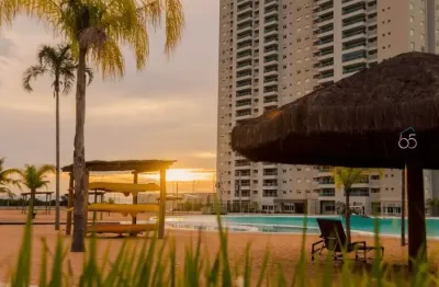 Apartamento locação no condomínio brasil beach  andar alto