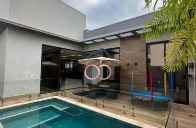 Casa terrea de alto padrão à venda no condomínio florais dos lagos