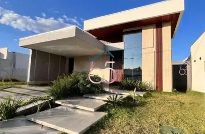 Casa térrea moderna – condomínio florais da mata, várzea grande