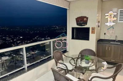 Apartamento mobiliado de alto padrão, com 150m², frente sol da tarde e 3 vagas