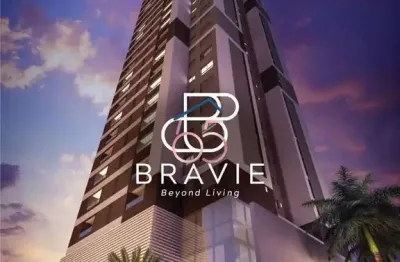 Apartamento à venda no edifício bravie – 24º andar com vista privilegiada