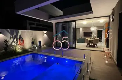 Casa térrea de luxo no condomínio alphaville 2 – porteira fechada