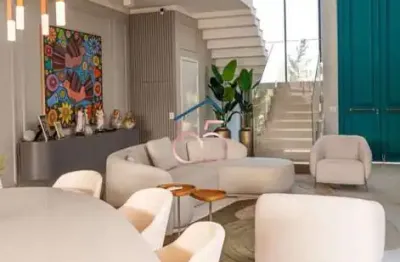 Sobrado Florais Itália | 4 Suítes e Piscina com hidro e cascata