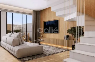 Casa em condomínio fechado com 3 quartos à venda na rua amália túlio costa, santa felicidade, curitiba, 102 m2 por r$ 960.000