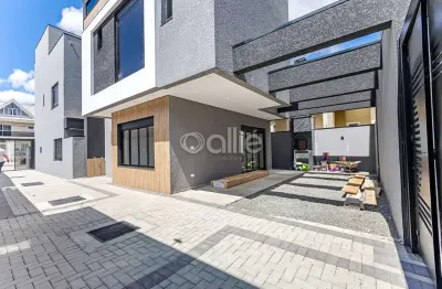 Casa em condomínio fechado com 3 quartos à venda na rua primo lourenço tosin, novo mundo, curitiba, 132 m2 por r$ 980.000