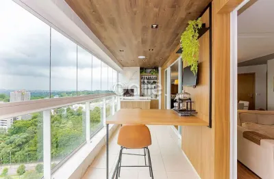 Apartamento com 3 quartos à venda na rua deputado heitor alencar furtado, campo comprido, curitiba, 128 m2 por r$ 1.596.000