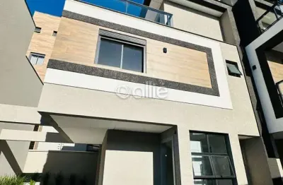 Casa em condomínio fechado com 3 quartos à venda na rua doutor goulin, juvevê, curitiba por r$ 990.000