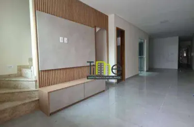 Sobrado com 3 dormitórios à venda, 140 m² por R$ 780.000,00 - Vila Camilópolis - Santo André/SP