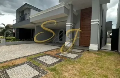 Casa terréa com três suites a venda no parque brasil 500- cond. reserva real - paulínia sp