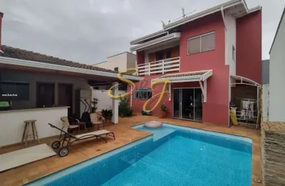 Casa sobrado com três quartos a venda no bairro parque brasil 500- cond. okinawa - paulínia sp