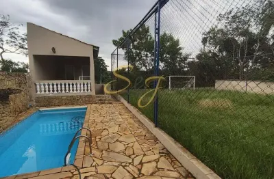 Chácara a venda, quatro dormitórios no bairro pq. da represa - paulínia s/p